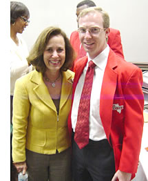 Randall Gilbert, Esq. with Supreme Court Justice Barbara J. Pariente
